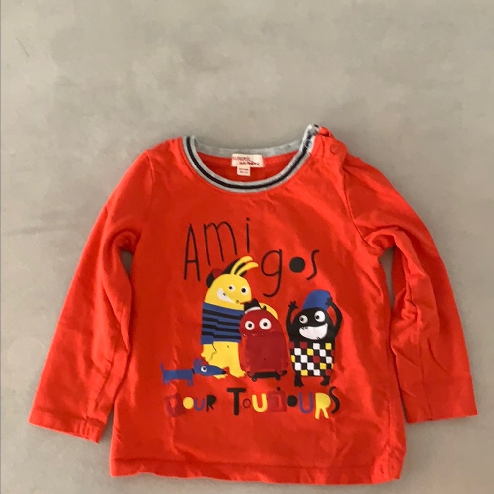 Boys long sleeve shirt- size 24 months